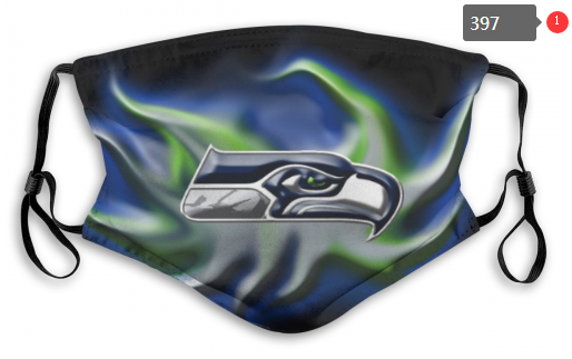 NFL Seattle Seahawks #2 Dust mask with filter->nfl dust mask->Sports Accessory